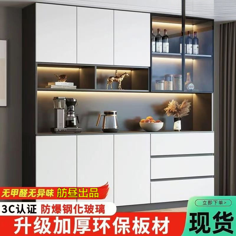 高级版靠墙玻璃门轨道收纳柜