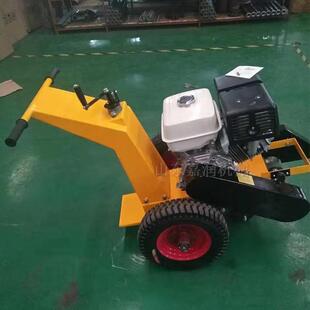 沥青混凝土切缝机小型汽油款 水泥路面刻纹机手扶马路地坪清缝机