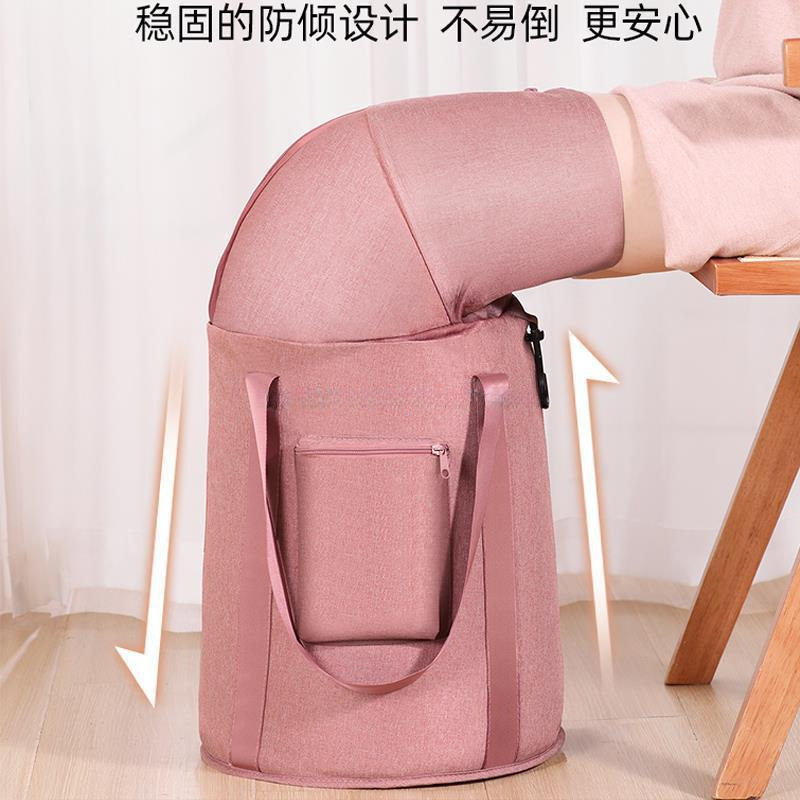 加厚高深过膝泡泡桶日式家用养腿袋折叠便携保温专用秋冬包邮