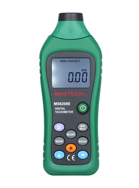 厂家直销 MS6208AB非接触式转速仪转数表数据保持上限下限值