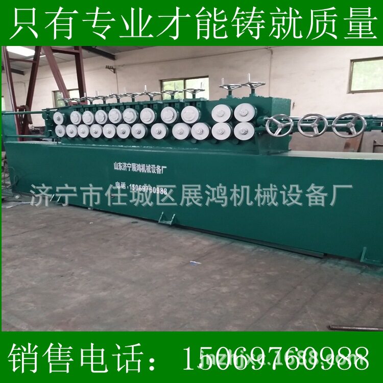 山东数控调直机 三级钢高速飞剪120米调直机 压轮多轮钢筋调直机