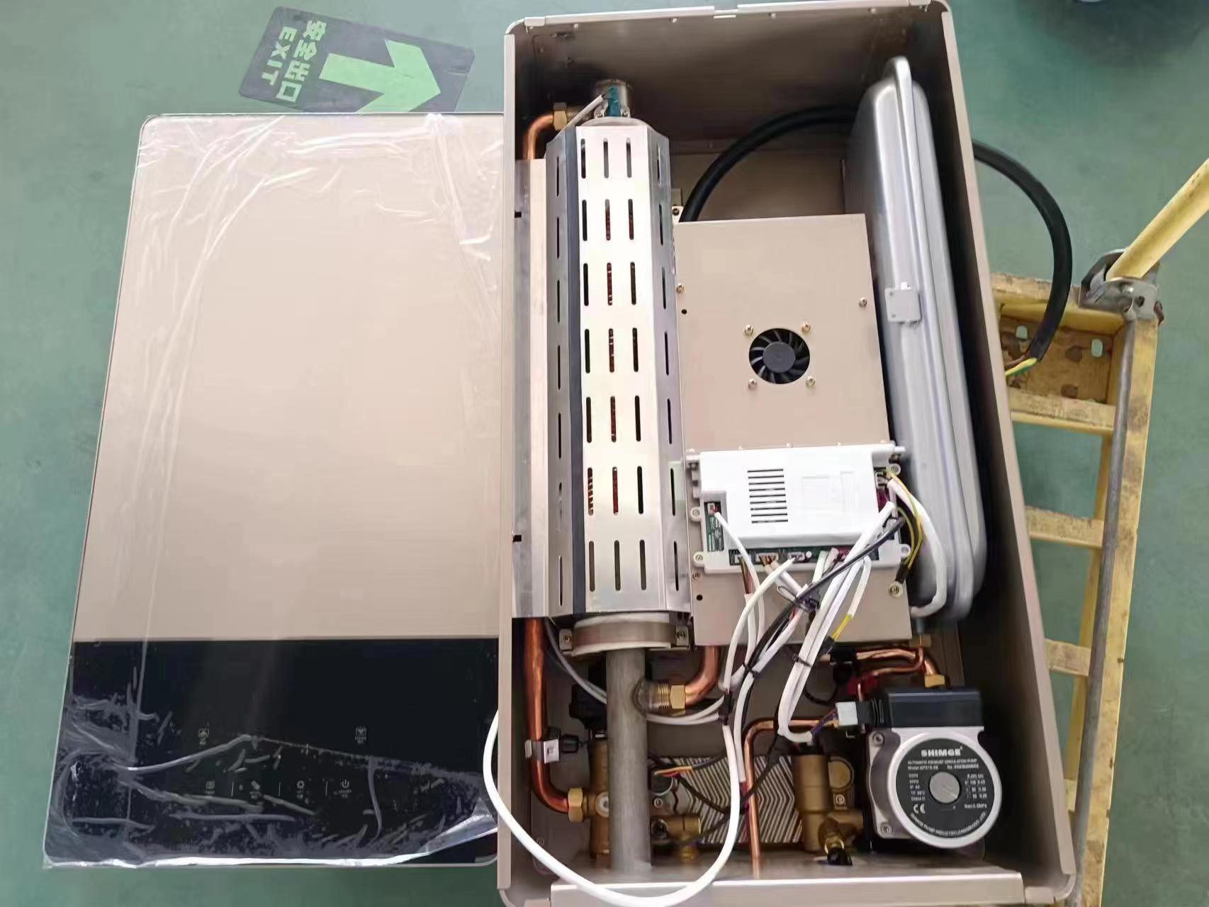 15kw匠奥变频电磁感应采暖热水炉暖浴两用电壁挂炉供暖气150平米
