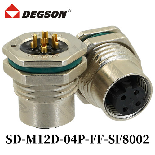 DEGSON圆形连接器SD-M12D-04P