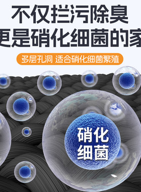 鱼缸过滤棉生化棉加厚生化海绵滤材除油膜过滤棉大孔过滤材料专用