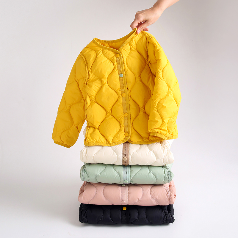 儿童羽绒衣男女童宝宝秋冬季轻薄羽绒内里婴儿冬装衣服亲子装衣服