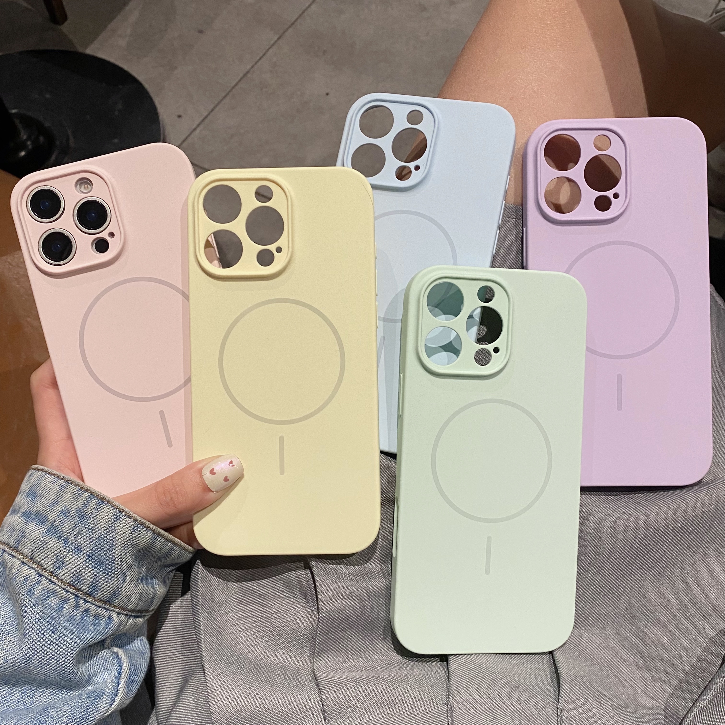 超薄液态无缝合线高级感手机壳