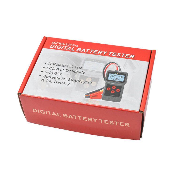 汽车蓄电池测试仪摩托车电瓶内阻寿命分析启停12V micro-200 PRO