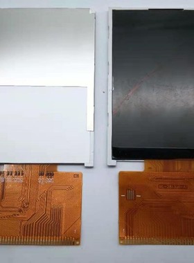 2.8寸液晶屏37pin 240*320通用可配电阻电容屏Tmcu接口A规裸屏