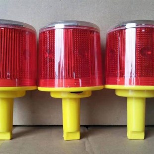 太阳能反光轮廓标柱式警示灯护栏围挡施腰灯夜间频闪爆闪灯路障灯