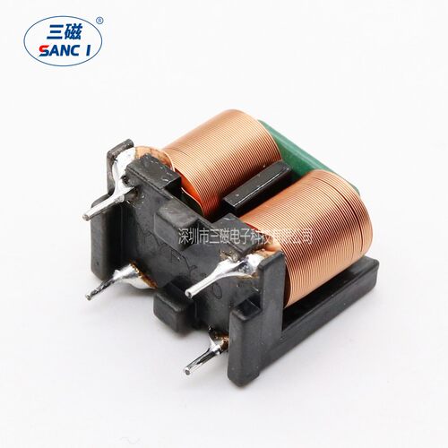 共模电感 15mH 4A SQ1515 立卧大电流扁铜线滤波直插脚磁环形线圈