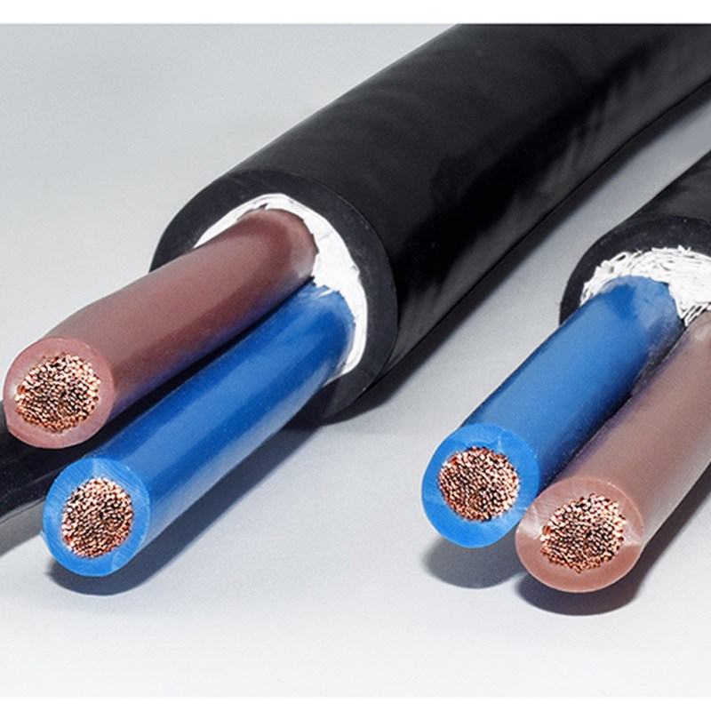 三芯软电线电缆线2芯3芯2.5 1.5 4 6 I1 10平方16户外防水国标铜