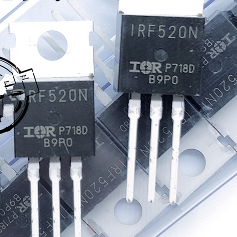 全新现货 IRF520N IRF520NPBF 直插 TO-220 大功率场效应管 N沟道