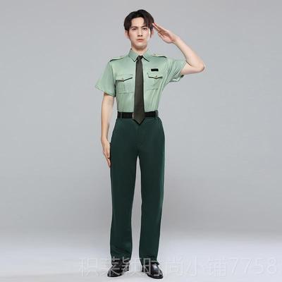 新款军旅现舞代演出服连衣裙舞蹈演服装广场成人表警花服饰现货男