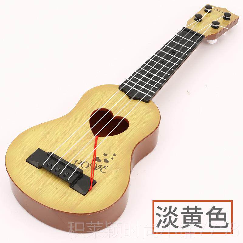 新款尤男克里里玩克具儿丽童小吉他女孩孩初学者可弹奏乐器小提琴