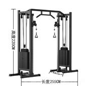 正品 朗益大器鸟龙门架健身材十字夹胸力量综飞合训练械引体家用套