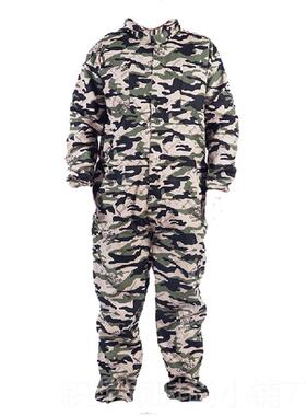 正品春秋女磨男工作连体防护服工工服业工装喷漆厂修理汽修打连身