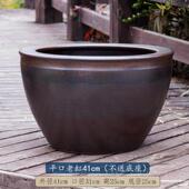 正品 缸养陶瓷古莲法草花共大鱼缸户外瓷鱼水缸花盆室外睡庭院乌龟