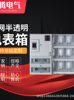 厂家     单相四表国网连体带总控安徽款大型电能计量箱