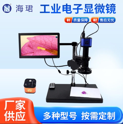 高清工业数码显微镜带软件LED