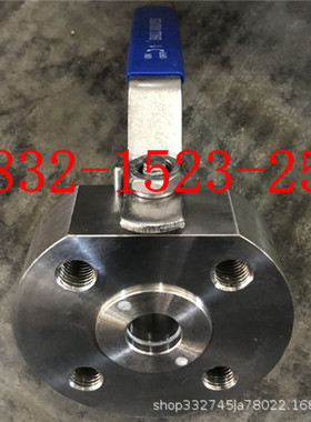 Q71F-16P/25P/40P不锈钢304高压对夹意式薄型球阀DN15 25 32 40