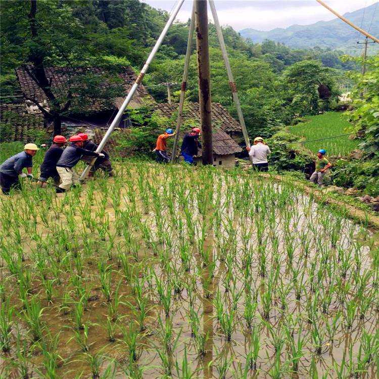 手摇型抱杆机器立电杆拔杆机腾飞电力电力立杆机拔杆