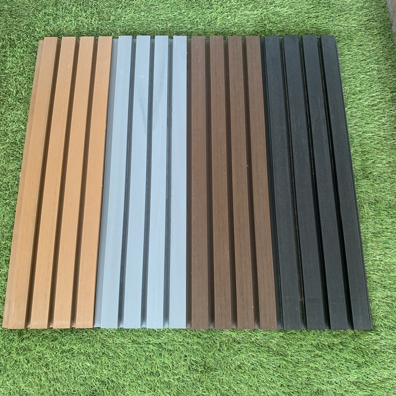 户外二代塑木墙板长城板吊顶面板围栏板格栅装饰扣板防腐防潮耐用