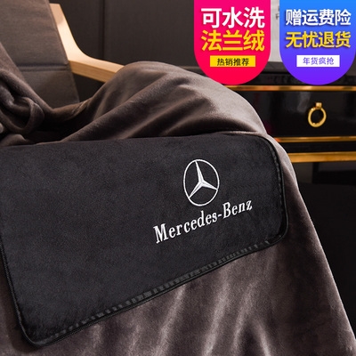 速发汽车抱枕被子两用多功能车内午睡车载靠L垫车用靠枕一对折叠