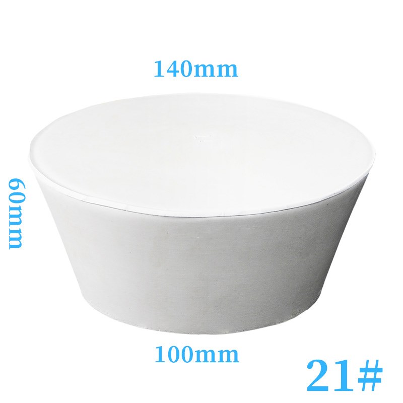 北京金新兴 橡胶塞 白胶塞烧瓶塞 试管塞 橡皮塞 21号(100-140mm)