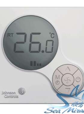 江森T6634-TE21-9JR0风机盘管液晶温控器模拟量二管制面板