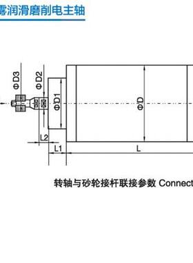 洛阳ZYS磨用电主轴120MD24Y12（2GDZ24N）油脂润滑高速磨削电主轴