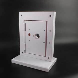 锁架 模型 展示架 白色 塑料 刷卡锁具展示架牛头锁展架刷卡锁展