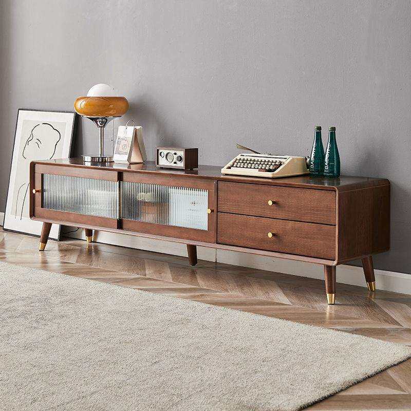 茶几电视柜组合套装新款北欧轻奢风实木家具现代简约小户型电视柜