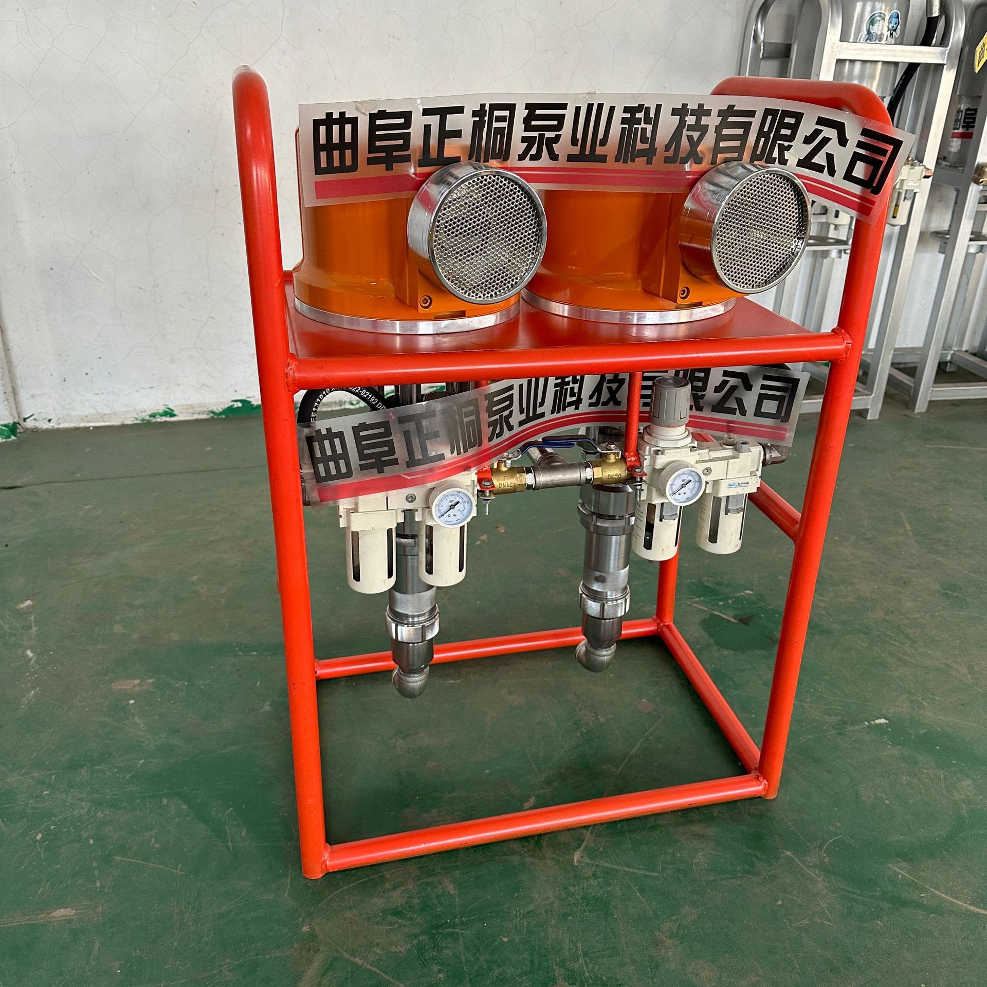 加固堵水用气动注浆泵ZBQ-15/5型煤矿用化学浆注浆机图片