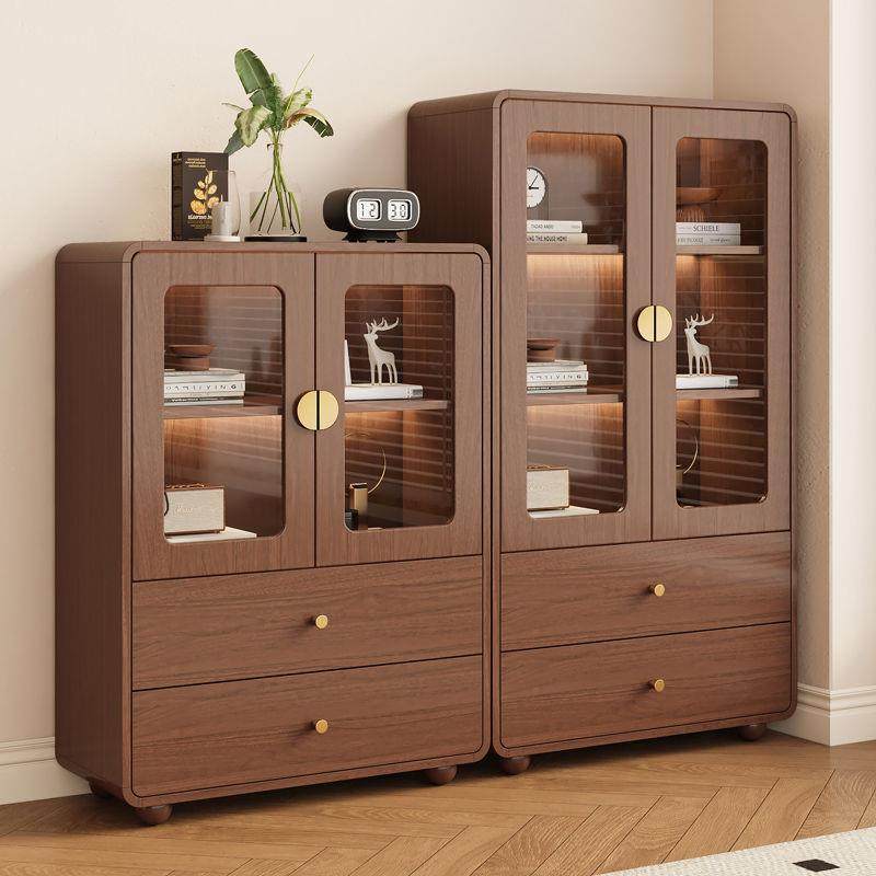 实木书柜一体靠墙家用玻璃门落地防尘客厅展示储物柜组合收纳书架,畜牧/养殖物资,畜牧/养殖器械,淘宝优惠券,粉丝福利购,淘宝优惠卷