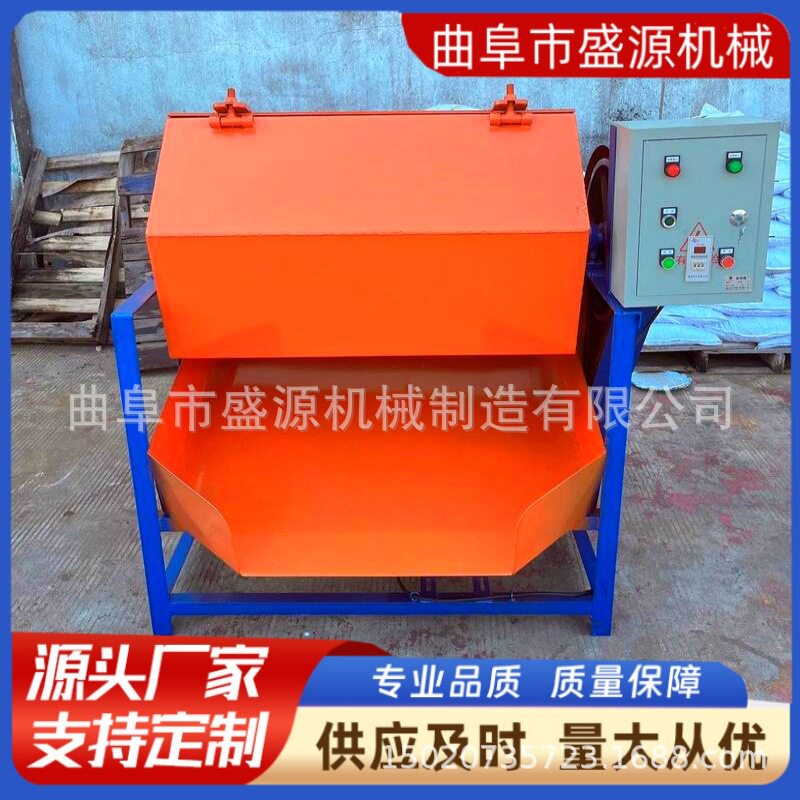 除焊渣六角滚筒抛光机 金属工件表面去毛刺倒角机 石块棱角研磨机