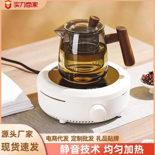 电陶炉家用迷你宿舍烧水炉煮茶炉不挑壶摩卡壶围炉煮茶器