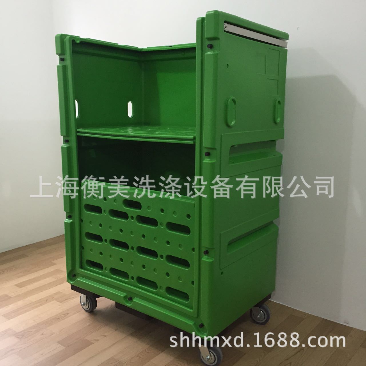 厂家直销塑料布草周转推车