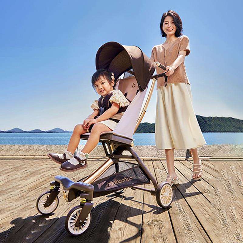 宝宝好v12婴儿推车旅行遛娃神器轻便折叠婴儿推车可登机儿童溜娃