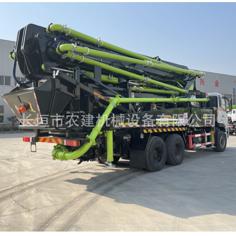 混凝土搅拌输送一体机 农建机械42米自拌料天泵车 一机多用