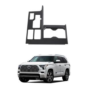 适用于22-23款丰田坦途/红杉排挡框改装装饰档位框亮片贴片内饰件