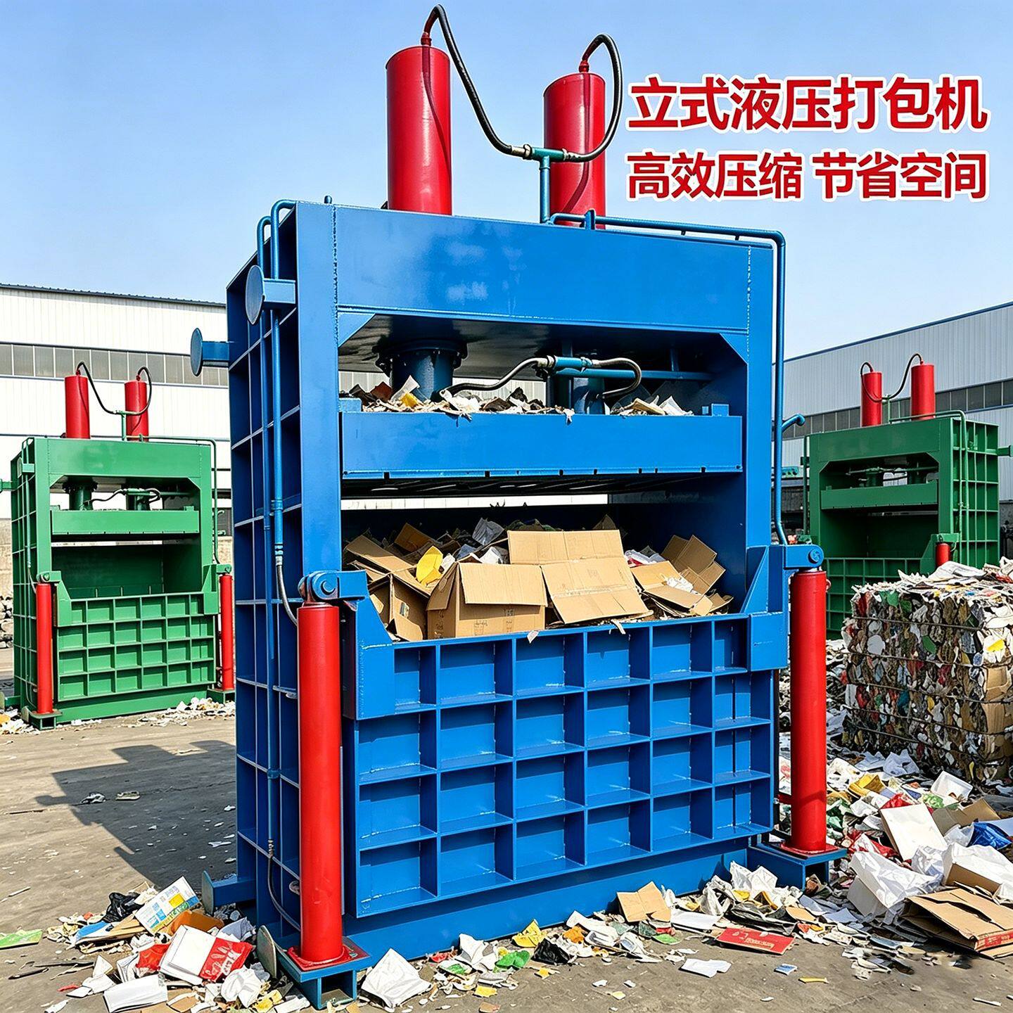 120吨金属立式液压打包机