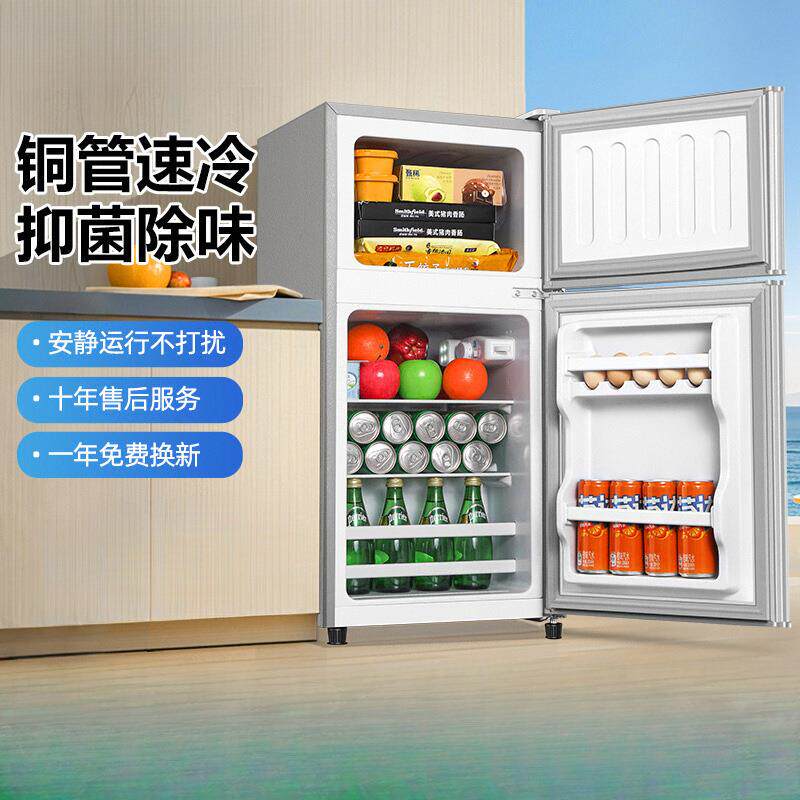 小冰箱家用小型出租房宿舍单人用迷你双门节能电冰箱
