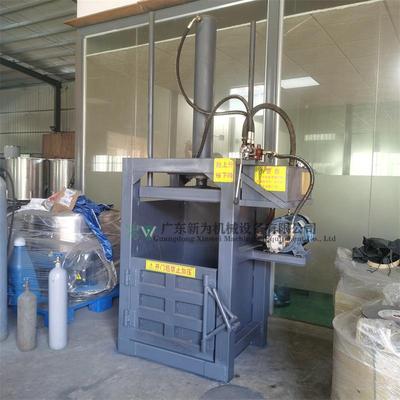 供应福建薄膜胶袋液压打包机双杠四开门压包机可乐瓶易拉罐压扁机