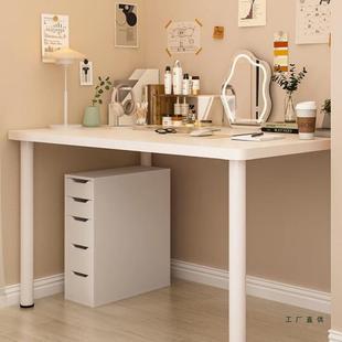 电脑桌台式学生书桌家用卧室女生化妆桌子工作台简易办公桌写字桌