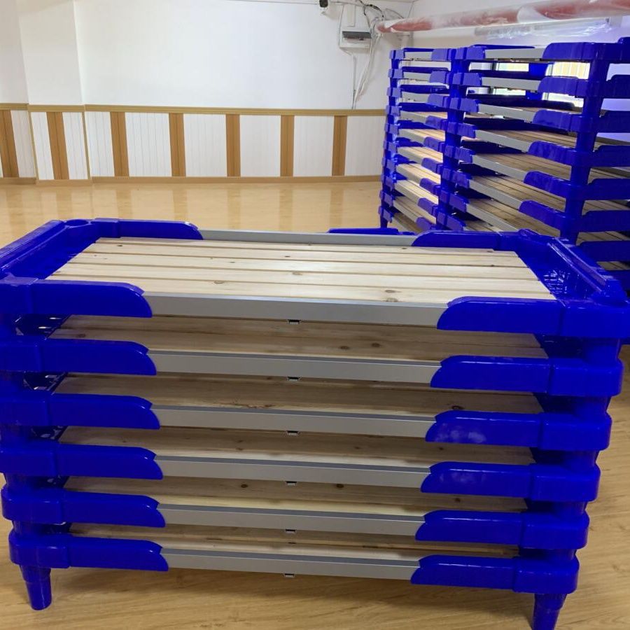 特价幼儿园床午睡床叠叠床儿童小学生托管午休午睡床专用床可折叠