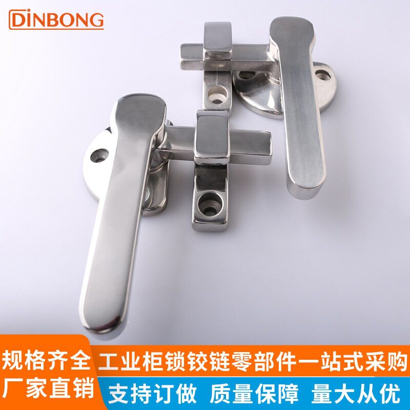 304不锈钢重型工业门把手锁