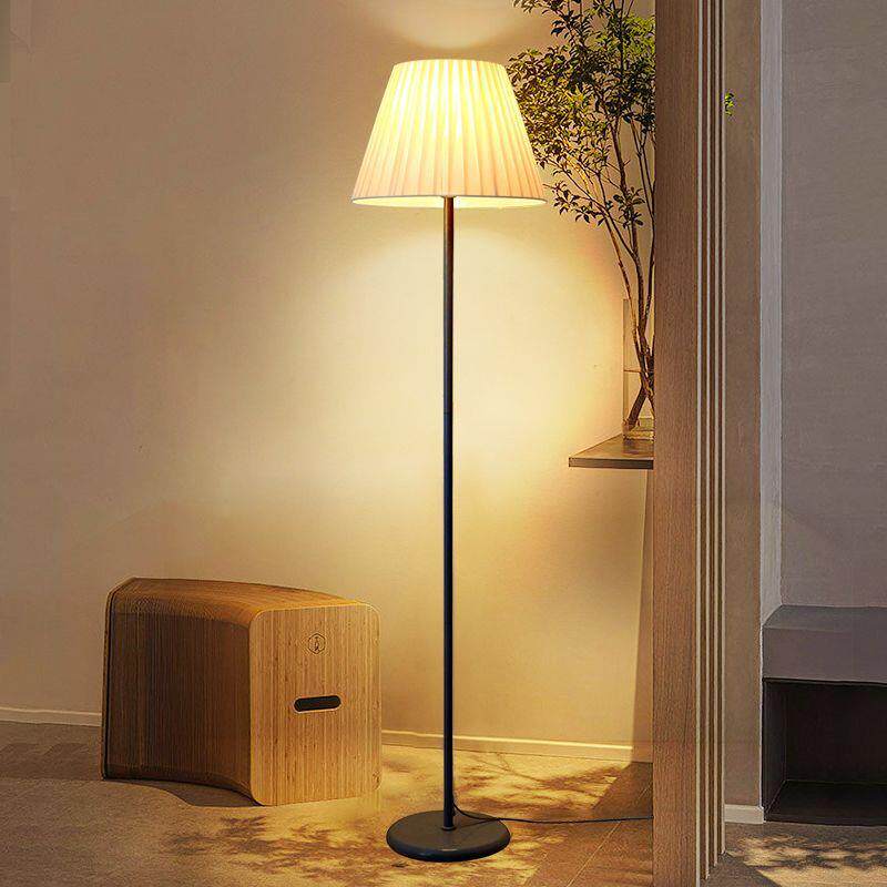 大观园落地灯客厅卧室床头灯现代简约温馨装饰沙发百褶落地台灯