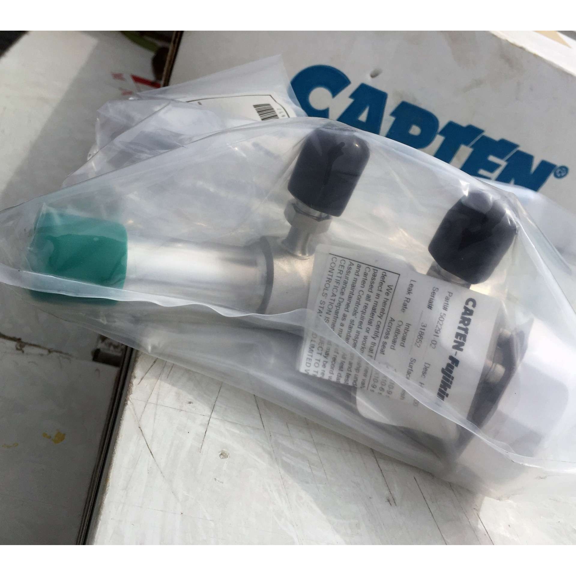 CARTEN-FUJIKIN 超高纯净 波纹管阀 65A双吹扫 HFC65A-10PC2FSM