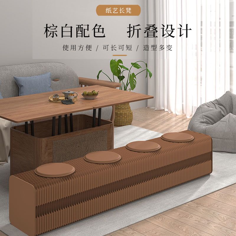 伸缩折叠便携省空间玄关换鞋凳