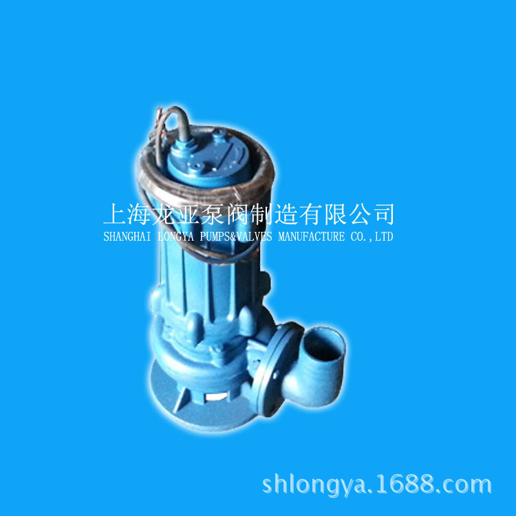 上海供应200WQK450-15-37泵房废水潜污泵 25-9-1.1切割式排污泵